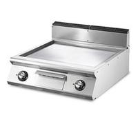 Fry top électrique, top, plaque lisse chromée Virtus VS9080FTEVCRT 1 G