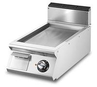 Fry top électrique, top, plaque lisse Virtus VS7040FTEVT 1 G
