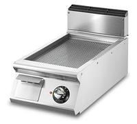 Fry top électrique, top, plaque nervurée chromée Virtus V9040FTREVCRT 1 G