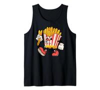 Fryday Everyday Retro Foodie, Funny French Fries Débardeur