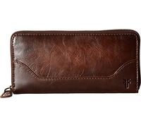 Frye Melissa Zip Wallet, Brun foncé, Taille Unique