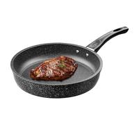 Frying Pan, Induction Non Stick Pan Skillet, 10.24x7.48 Inches Sturdy Metal Cookware for Ceramic Stove, Egg, Steak, Fish, Omelet Cooking at Home, Apartment, Restaurant, Easy Clean Kitchen Tool