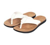 Fryloo Chaussons Mens Tongs, Semelle Douce Grande Taille Été Casual Chaussures De Plage Mode Thong Sandales avec Coussin