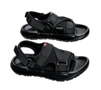 Fryloo Chaussons Sandales pour Hommes, Imperméables Chaussures d'eau Antidérapantes De Plage D'été Bande Réglable Imperméable À l'eau Sole Douce en Plein Air
