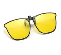 Fryloo Lunettes de Soleil Pc Clip on Soleil, Jour Et Nuit Utilisation Ombres pour La Pêche en Plein Air Conduite