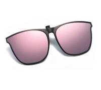 Fryloo Lunettes de Soleil Pc Clip on Soleil, Jour Et Nuit Utilisation Ombres pour La Pêche en Plein Air Conduite