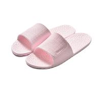 Fryloo pantoufles Chaussons De Voyage Pliables Unisex, Diapositives Eva Laveables Antidérapantes Légères Pour Le Vol Du Salon D'hôtes Bain D'hôtel-rose-40-41