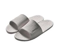 Fryloo pantoufles Chaussons De Voyage Pliables Unisex, Diapositives Eva Laveables Antidérapantes Légères Pour Le Vol Du Salon D'hôtes Bain D'hôtel-gris-40-41