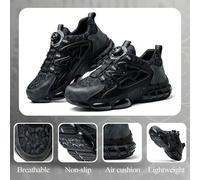 frysen Chaussures de travail Chaussures de sécurité Hommes Femmes Embout en acier Anti-écrasement Léger Sportif Respirant Autobloquant Libération rapide Mode Chaussures de protection 36-46 EU [Respira
