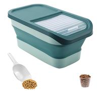FRYSKY conteneur croquettes chien 10kg,de stockage de nourriture pour animaux,boite croquette chien,Résistant à la moisissure et à l'humidité, tasse à mesurer et pelle incluses