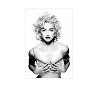 FrySky Poster 40 « The Queen of Pop Madonna Ciccone » sur toile - Décoration pour chambre à coucher, bureau, chambre - Cadeau sans cadre - 60 x 90 cm