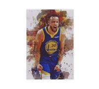 FrySky Poster sur toile de Stephen Curry, joueur de basket-ball, décoration de chambre à coucher, bureau, chambre, cadeau, sans cadre, 30 x 45 cm