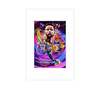 FrySky Poster sur toile de Stephen Curry, joueur de basket-ball Stephen Curry, décoration murale pour salon, chambre à coucher, style 30 x 45 cm