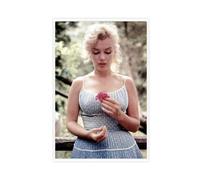 FrySky Poster sur toile Marilyn Monroe - Décoration pour chambre à coucher, bureau, chambre - Cadeau - Sans cadre - 30 x 45 cm