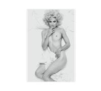 FrySky Poster sur toile « The Queen of Pop Madonna Ciccone » - Décoration pour chambre à coucher, bureau, chambre - Cadeau sans cadre - 50 x 75 cm
