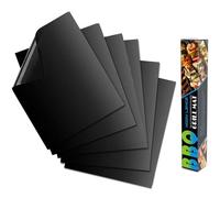 FRYSKYO Tapis De Cuisson Antiadhésif, Lot De 6, Réutilisables Et Faciles À Nettoyer, for Barbecues Électriques, Charbon De Bois Et Gaz.(40 * 33cm)