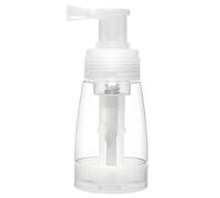 FRYSKYO Vaporisateur De Poudre Rechargeable, Distributeur De Shampoing Sec, Flacon Pulvérisateur De Poudre De Talc, Bouteille De Voyage Réutilisable en Plastique avec Embout De Verrouillage, 180 ML