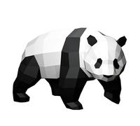 FRZXBKW Panda Paper Craft,3D Origami Kit,DIY Papercraft Templates,Animal Origami Wall Décor,3D Paper Art,Low Poly Home Decor,All Accessories Included,DIY Teens Gift