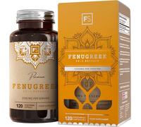 FS Fenugrec | 120 Gelule de Fenugreek à Haute Teneur - 2500 mg (extrait 33:1) par Portion | Fenugrec Supplément | Sans OGM Sans Gluten Sans Allergène | Fabriqué au Royaume-Uni