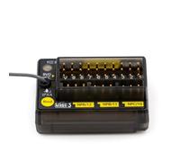 FS FGr12B Mini récepteur PWMPPMi-Bus 2,4 GHz 12 canaux en 3,5-9 V compatible avec AFHDS3 PL18 NB4 NB4 Lite RC voiture bateau télécommande