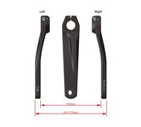 Fsa E-bike Shimano Ep8/e8000 Crank Noir 165 mm Black