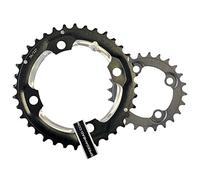 FSA Alloy 2x10 Accessorio Unisex Adulto, Nero, 104 × 36T
