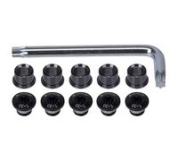 Fsa Ml021 Chainring Screw Set 10 Units Noir
