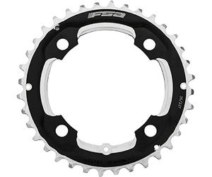 FSA, Corona Pro bcd 104, D 4F M11 Pin 8mm 2X WB320 Unisex-Adulto, Nero, Denti 36