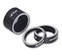 F.S.A.Entretoise en carbone 1.1/8-Inch Noir