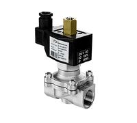 FSA électrovanne acier inoxydable 304 3/4" 230V AC 0-8 bar EPDM ouverte sans courant