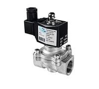 FSA électrovanne acier inoxydable 304 3/4" 24V DC 0-10 bar EPDM fermée sans courant