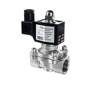 FSA électrovanne acier inoxydable 304 3/4" 24V DC 0-10 bar Viton fermée sans courant