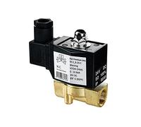 FSA électrovanne en laiton 3/8" 24V DC 0-10 bar Viton fermée sans courant