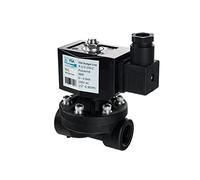 FSA électrovanne en plastique PA6 1/2" 230V AC 0-6 bar NBR fermée sans courant