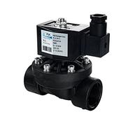 FSA électrovanne en plastique PA6 1" 24V DC 0-6 bar NBR fermée sans courant