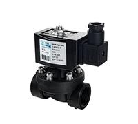 FSA électrovanne en plastique PA6 3/4" 12V DC 0-6 bar NBR fermée sans courant