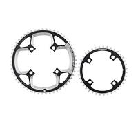FSA Gossamer ABS 2 x 11 Road Chainring, Unisex, 371-0041005050, Nero, 110 × 39T