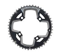 FSA Gossamer ABS 2 x 11 Route Plateau de pédalier, Mixte, 371-0066004050, Noir, 110 × 48T