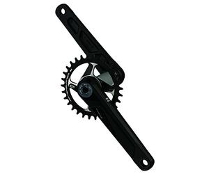 FSA guarnitura Afterburner modulare MegaExo MTB, Unisex, 313-0297433090, Nero, 32T, 170mm