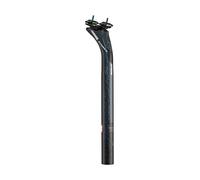 FSA Tige de selle K-FORCE SB25 Di2 Carbone 350 mm Ø27,2 Noir/Rouge