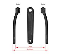 Fsa E-bike Ck-320 Left Crank Noir 160 mm
