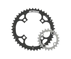 FSA MTB Plateau de pédalier M10 104BCD poinçonné Unisexe, Noir, 104 × 42 Dents
