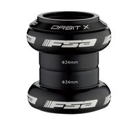 FSA Orbit X Material Velo Mixte, Noir, 1.1/8-Inch