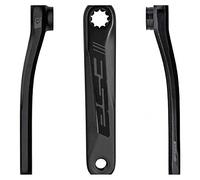 FSA, Pedivelle CK-745/IS/GEN4, 175 mm Unisex Adulto, Nero sabbiato anodizzato, Doppia tonalità (2-Tone)