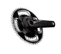 FSA Powerbox Carbon 2 x 11 Route Pédalier, Mixte, 328-0001744030, Noir, 52/36T/172.5 mm