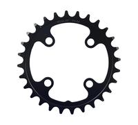 FSA Steel Modular MTB Chainring (2x11, 68x28T, Black, 4h)