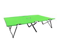 fsahslih Chaise longue double pliable 194 x 124 cm pour 2 personnes | Chaise longue de camping double compacte pour tente et jardin. Fonction pliante peu encombrante avec cadre en acier robuste.