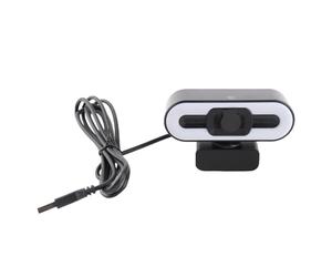 FSAKLPXOV 4K HD Webcam Plug and Play USB Computer Camera with Lens Cover for Video Conferencing, Remote Work, Streaming and Online Meetings