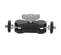 FSAKLPXOV Aluminium Alloy Magic Arm with 360° Ballhead, Adjustable Support Bracket for Camera Cage, Monitor, Microphone and Fill Light