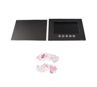 FSAKLPXOV Carte de Voeux Électronique avec Écran LCD Couleur, Carte Vidéo Personnalisable pour Promotion Produit, Mariage, Anniversaire, Livret Vidéo HD 720P, Batterie Intégrée 500 mAh (Hanash)